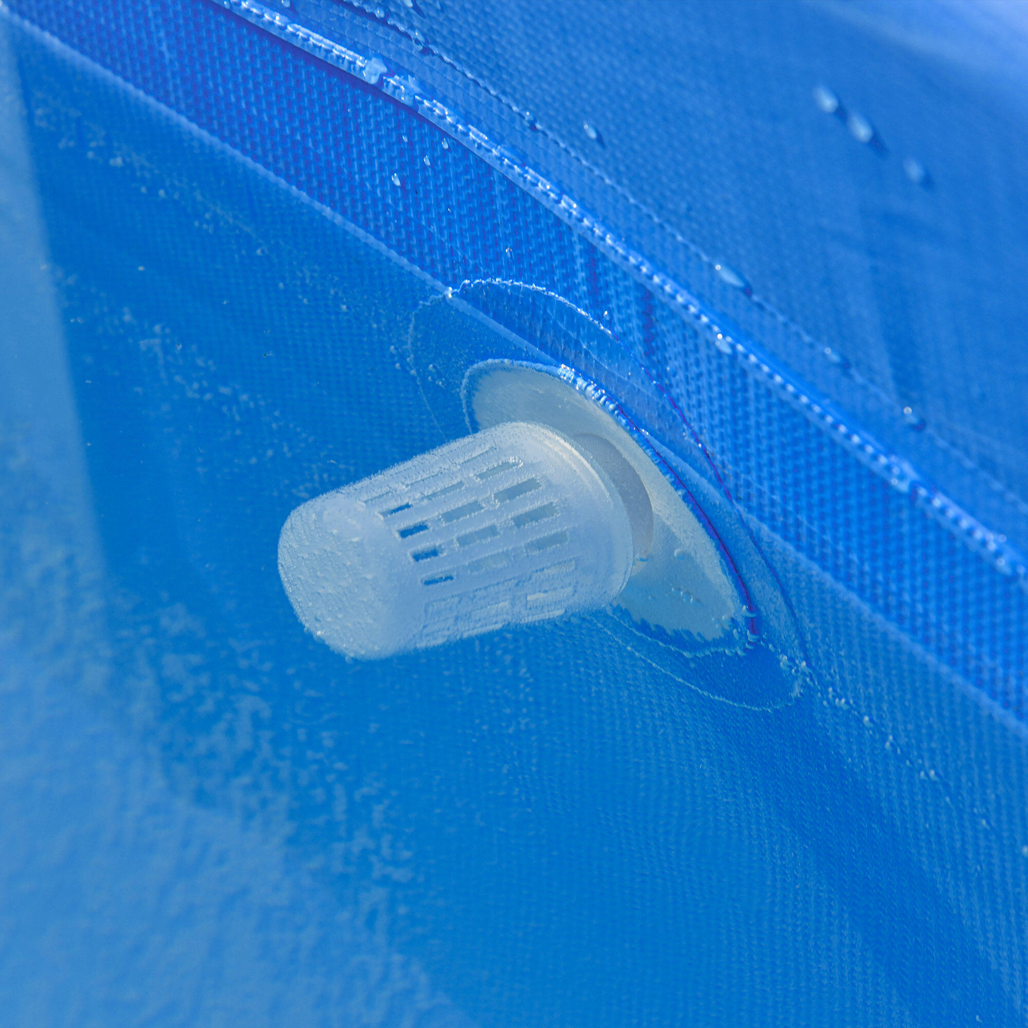 Piscina Desmontable Outsunny 252x152x65 cm Azul 4/7