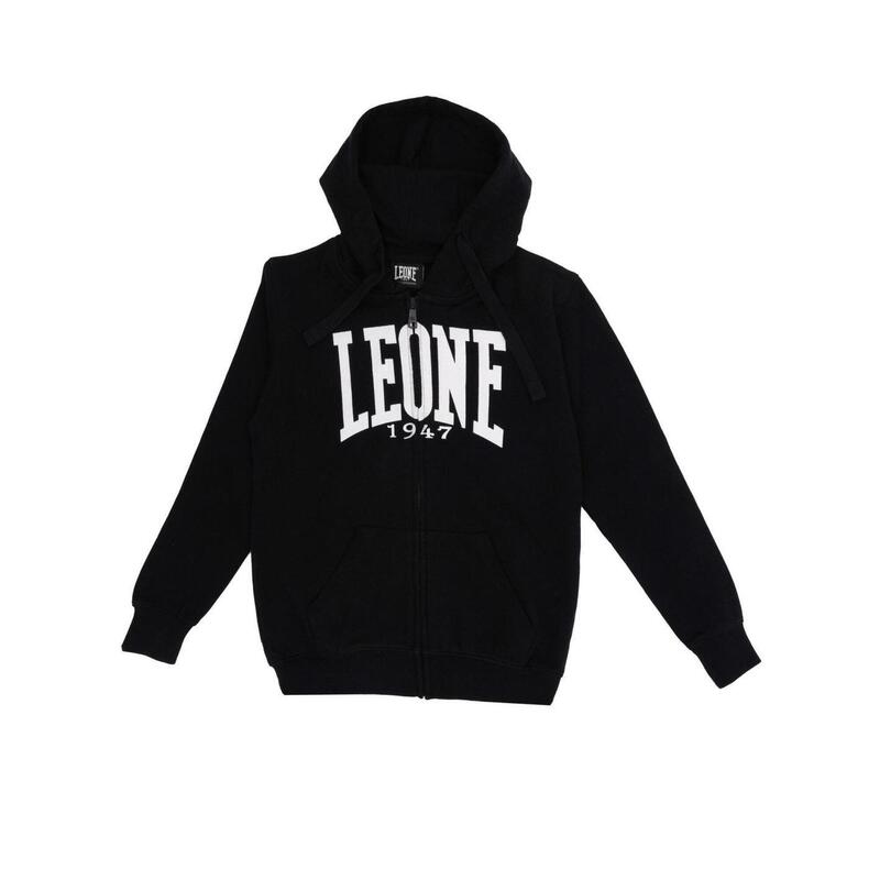 Sweat basique avec capuche et zip