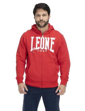 Leone Basic Sweat à capuche zippé sans sweat-shirt pour hommes