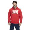 Leone Basic Sudadera con capucha y cremallera para hombre