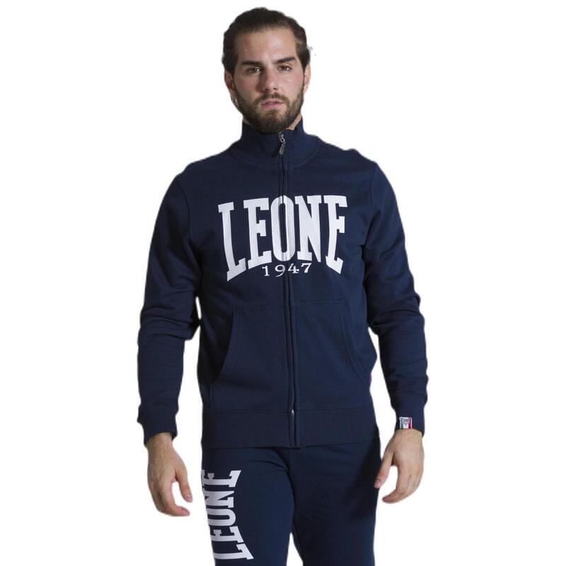 Sudadera de hombre con cuello alto y cremallera Leone 1947 Apparel