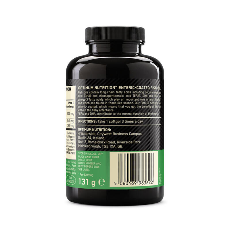 Optimum Nutrition Fish Oil 100 Softgels