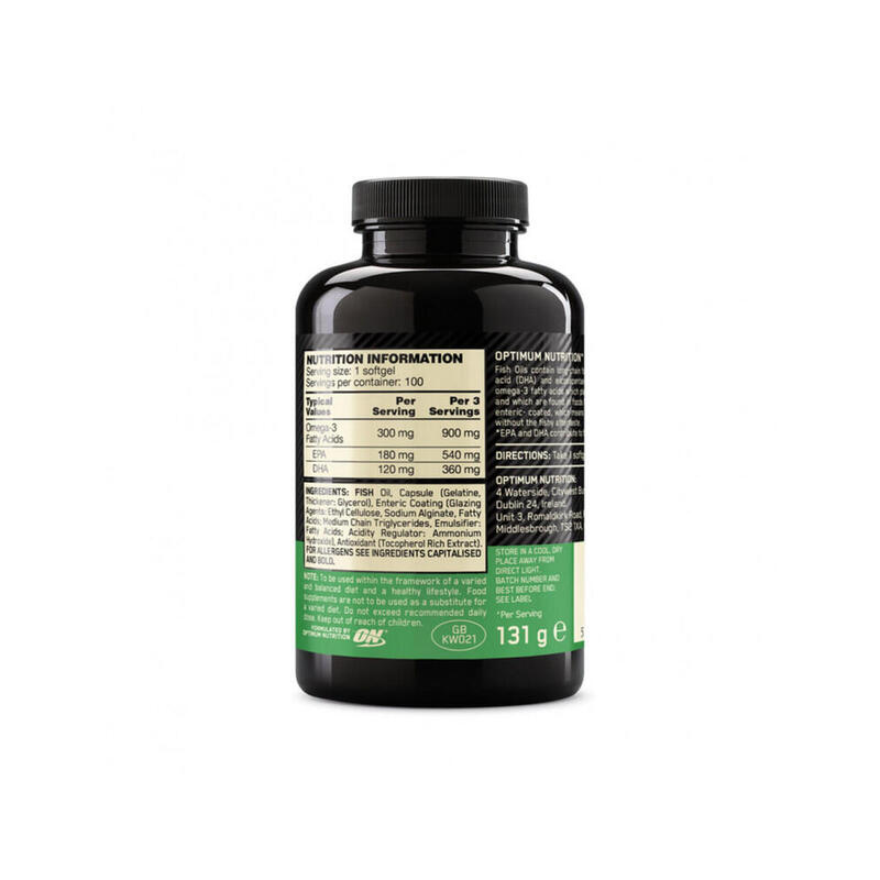 Fish oil (100 softgels) |