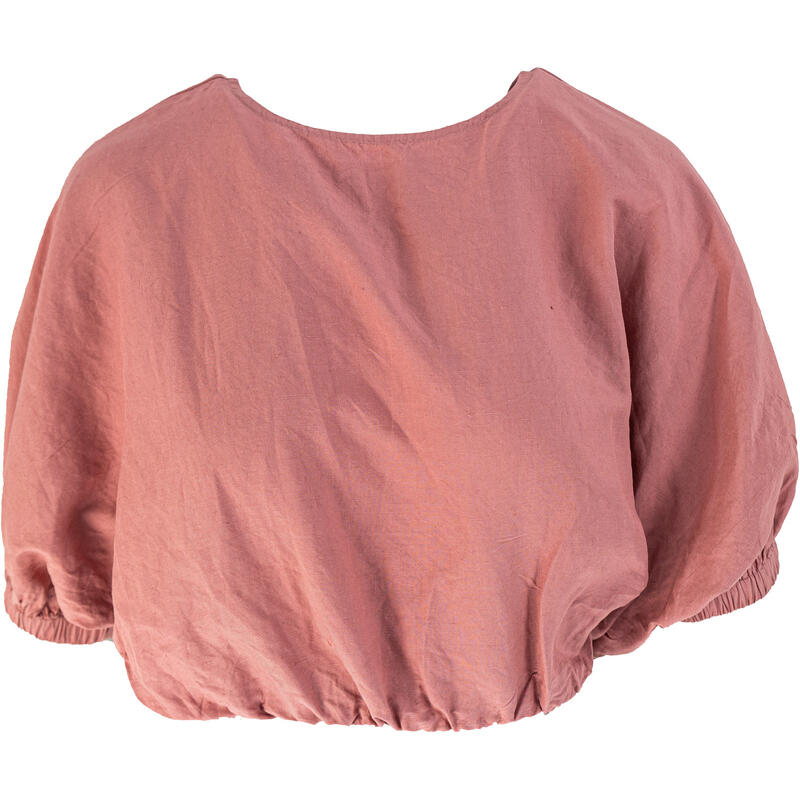 T-Shirt O'Neill Tidda Woven Top, Cor de rosa, Mulheres
