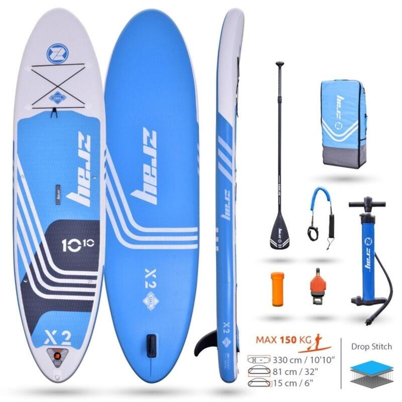 Aufblasbares Stand Up Paddle Board mit Zubehör - Zray X2 - 330cm