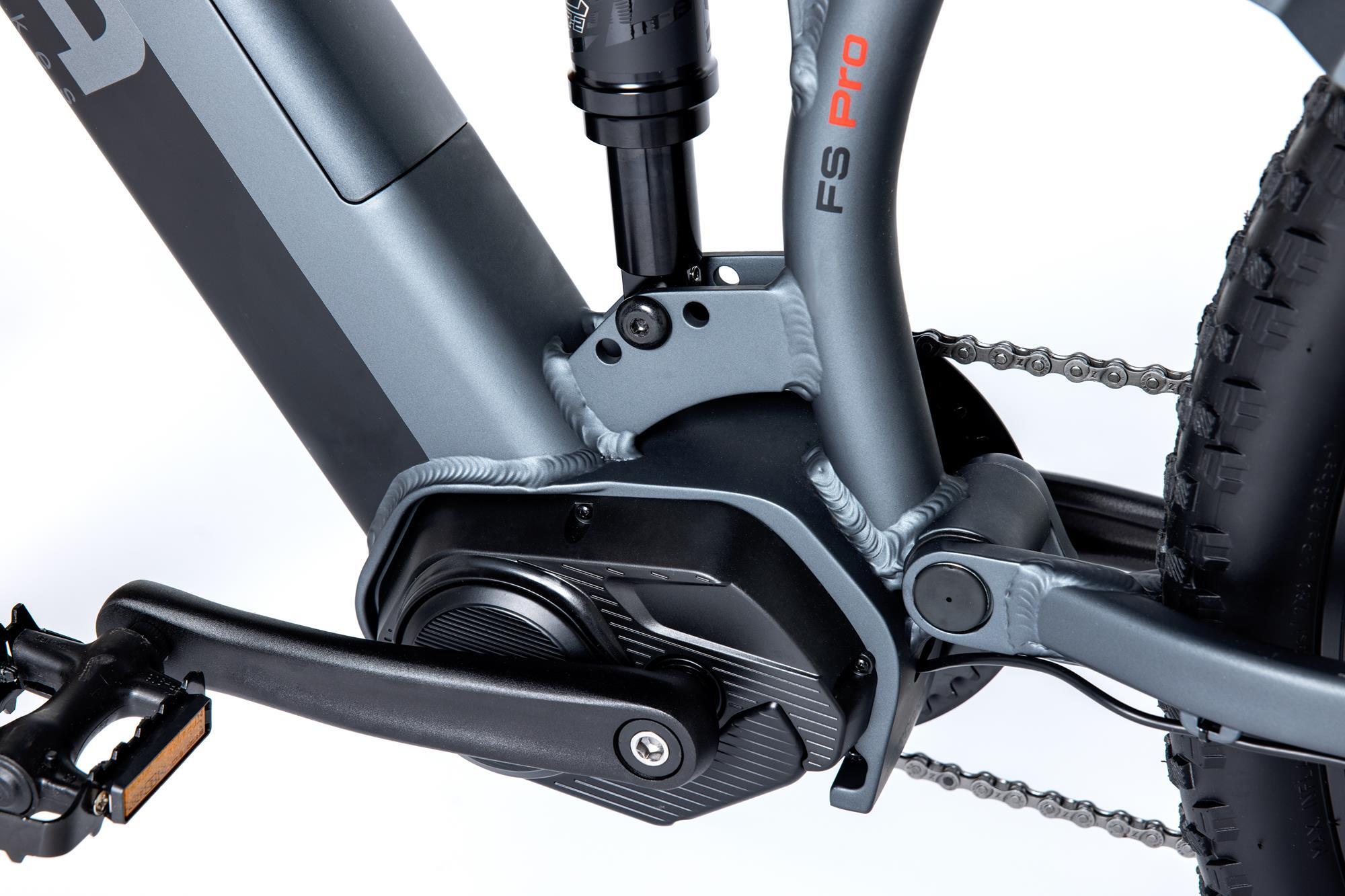 Rower elektryczny górski z pełnym zawieszeniem E-MTB 27.5'' PRO silnik centralny 3/7