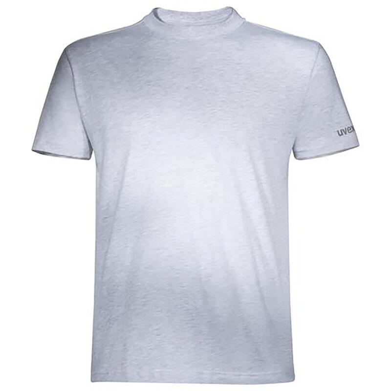 uvex T-Shirt grau, ash-melange Gr. S