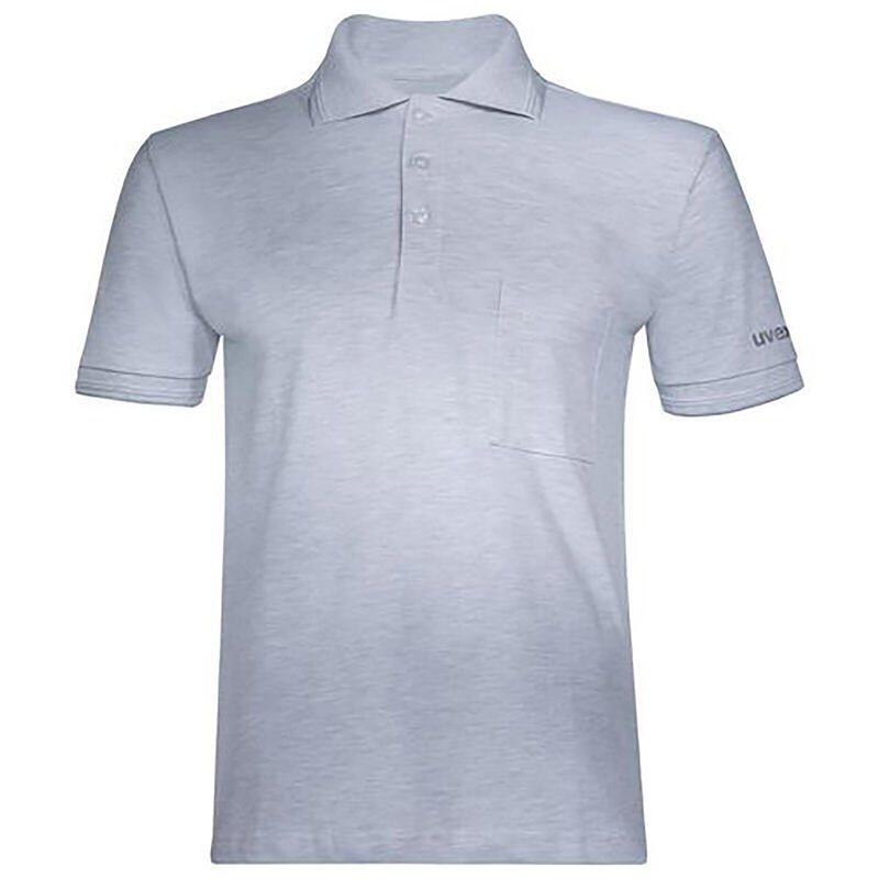 uvex Poloshirt grau Gr. 5XL