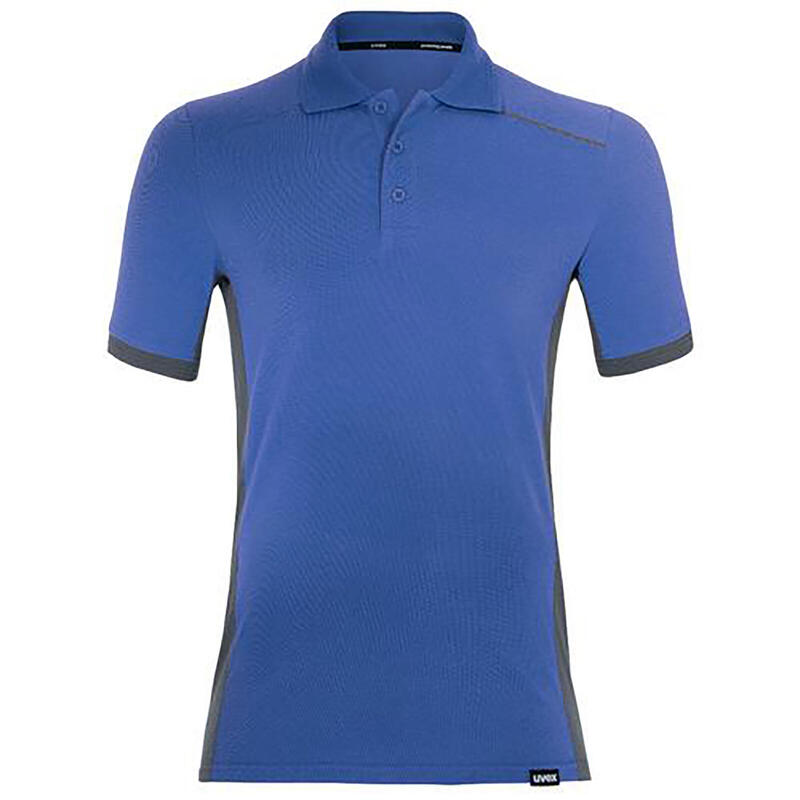 uvex Poloshirt suXXeed industry blau, ultramarin Gr. 5XL