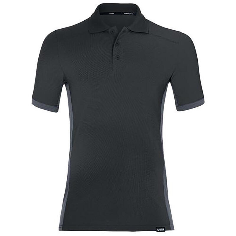 uvex Poloshirt suXXeed industry grau, graphit Gr. L