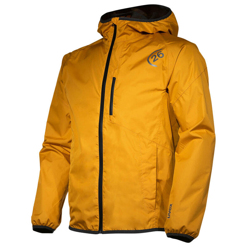 uvex Regenjacke men safran Gr. S