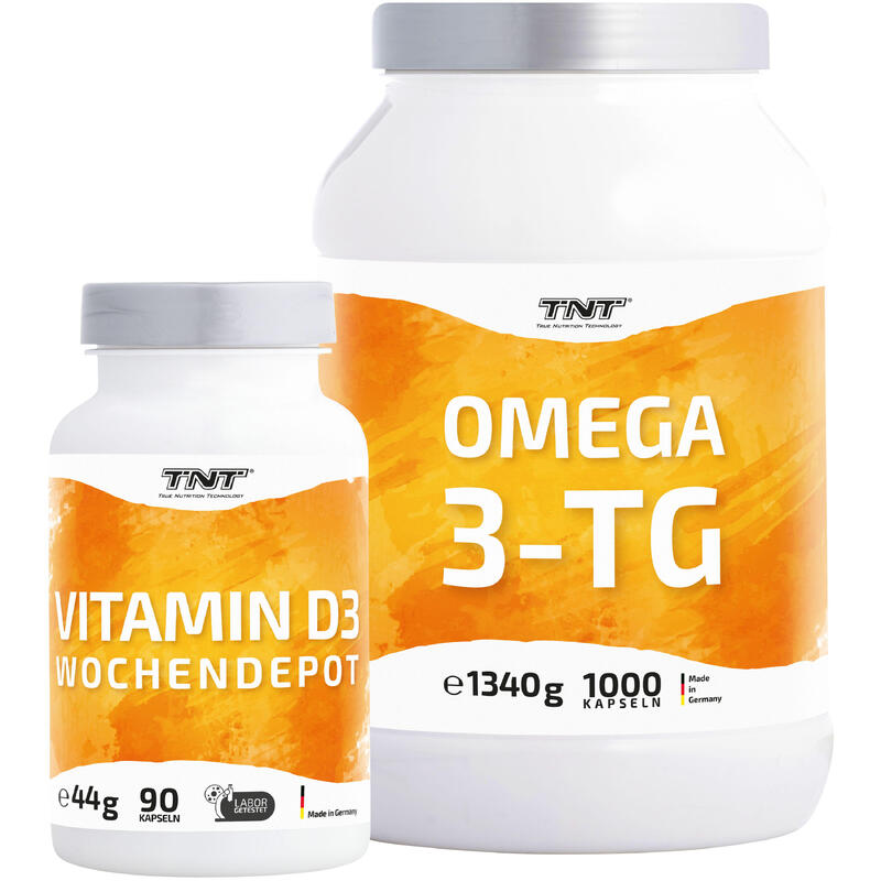 TNT Omega 3 und Vitamin D3 Sparbundle