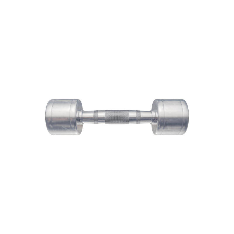 Dumbellset 8 kg - 2x4 kg - Halterset - Vaste dumbbells - Chroom