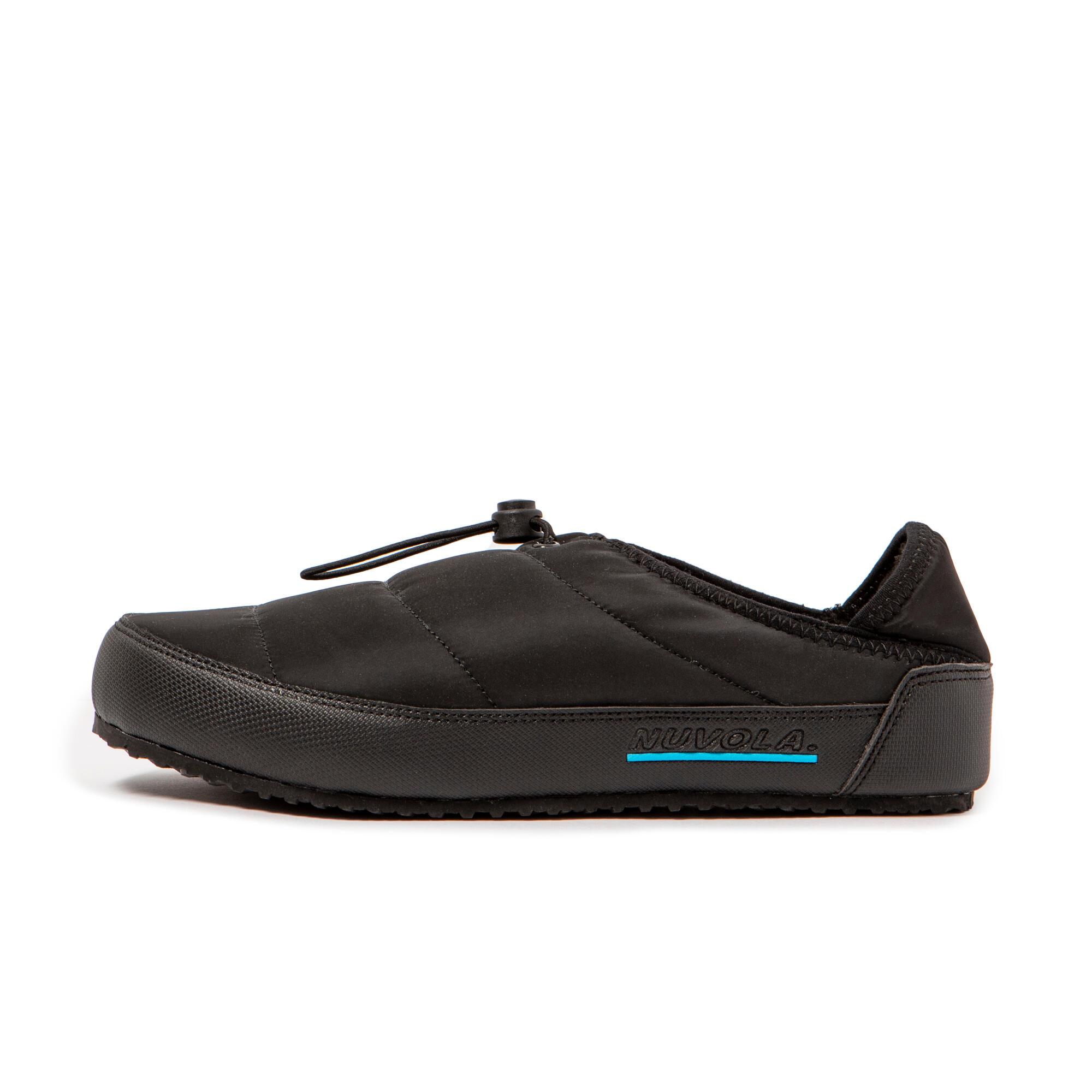 Pantuflas Nuvola negro Acolchadas suela goma 3/7