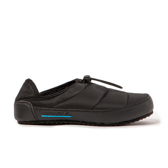 Chaussons unisex Nuvola noir Semelles en gomme