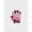 [Parent-child outfit Style] KID's Half Finger Gel Pad Training Glove - Pink