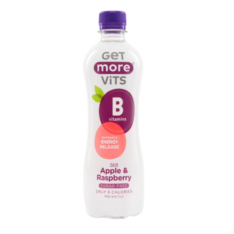Vitamin B Sugar Free Drink 500ml (12 Bottles) - Apple & Raspberry