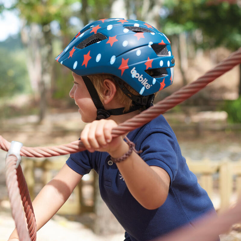 Casque Plus Junior In-Mold  Navy Stars
