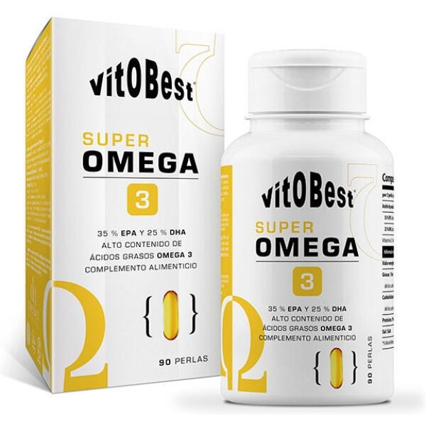 Super omega 3 - 90 softgels de VitoBest Exclusivo Online      18,36€  Preço por quantidade 122,40€kg VITOBEST Super omega 3 - 90 softgels de VitoBestVendido e expedido por: FitnessZone    