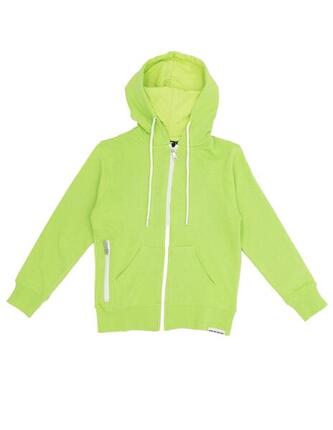 Sweat enfant Fight Fluo avec capuche et zip