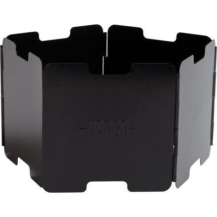 Aluminium Windschutz black