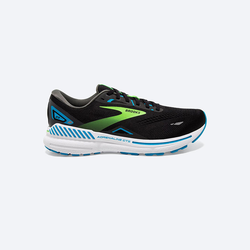 Adrenaline GTS 23 Adult Men Road Running Shoes - Black x Blue