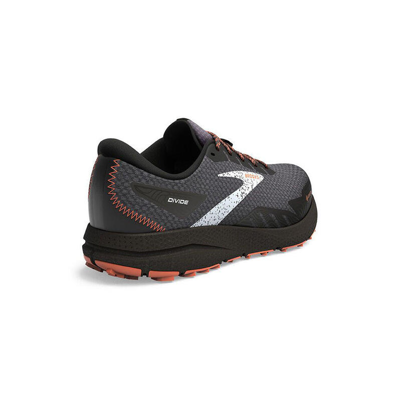 Divide 4 GTX Adult Men Waterproof Trail Running Shoes - Black