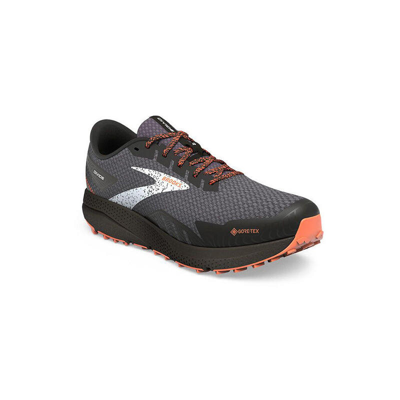 Divide 4 GTX Adult Men Waterproof Trail Running Shoes - Black