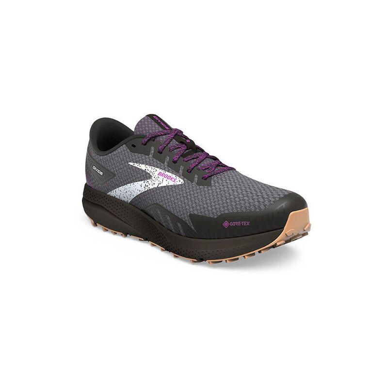 Divide 4 GTX Adult Women Waterproof Trail Running Shoes - Black
