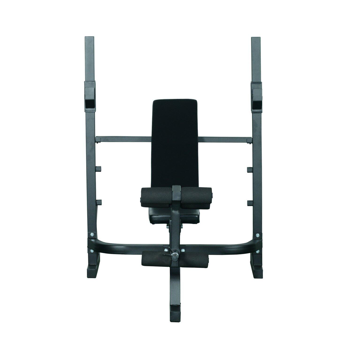 Banco de Pesas HOMCOM 175x98x130cm Negro 4/7