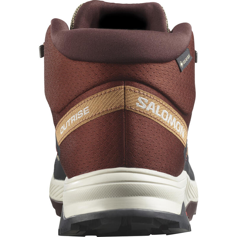 Botas Salomon Trekkings Outrise Mid Gtx, Bege, Homens