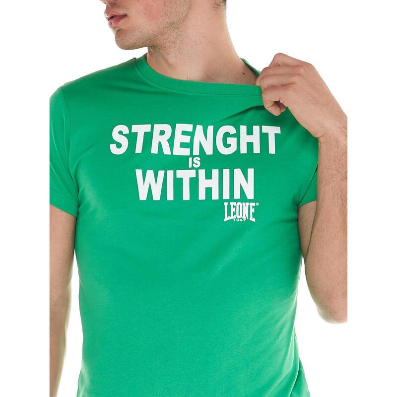 T-shirt da uomo Strenght is Within Sporty Fluo