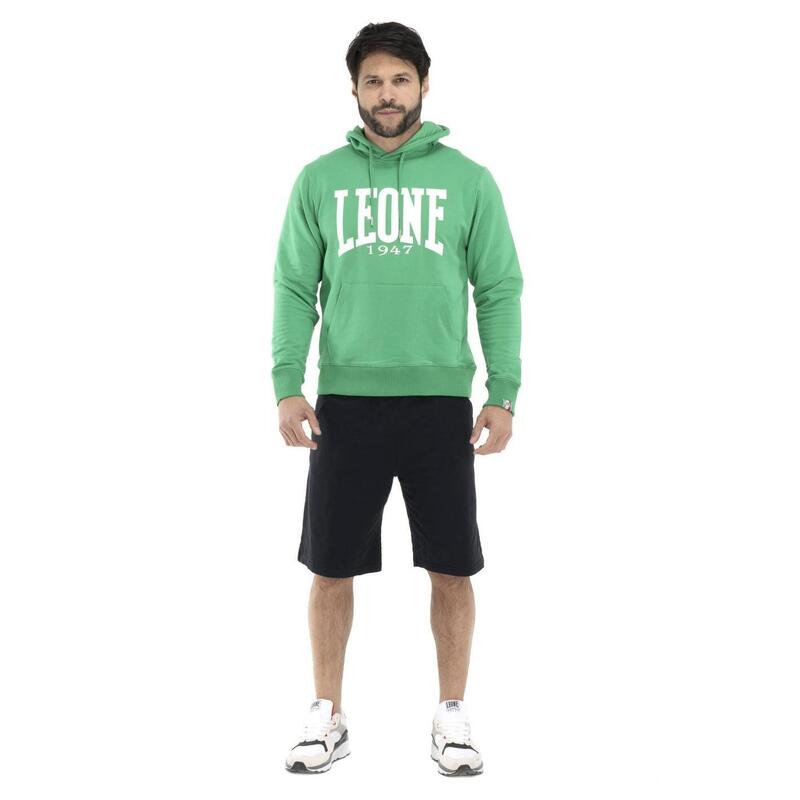 Moletom masculino Leone 1947 Apparel Light Big Logo Moletom leve sem escova