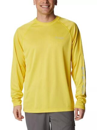 T-shirt sport hommes Terminal Tackle Heather LS