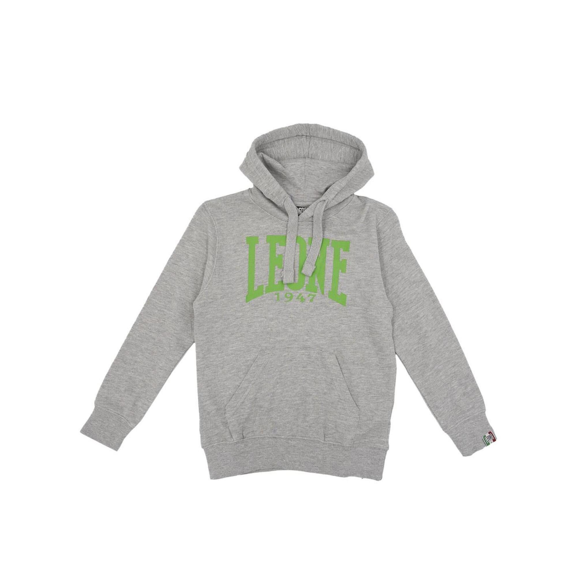Leone 1947 Apparel - Sweat Basique À Capuche Pour Enfant - Sweat-shirt - Gris -  4 À 6 Ans - Decathlon
