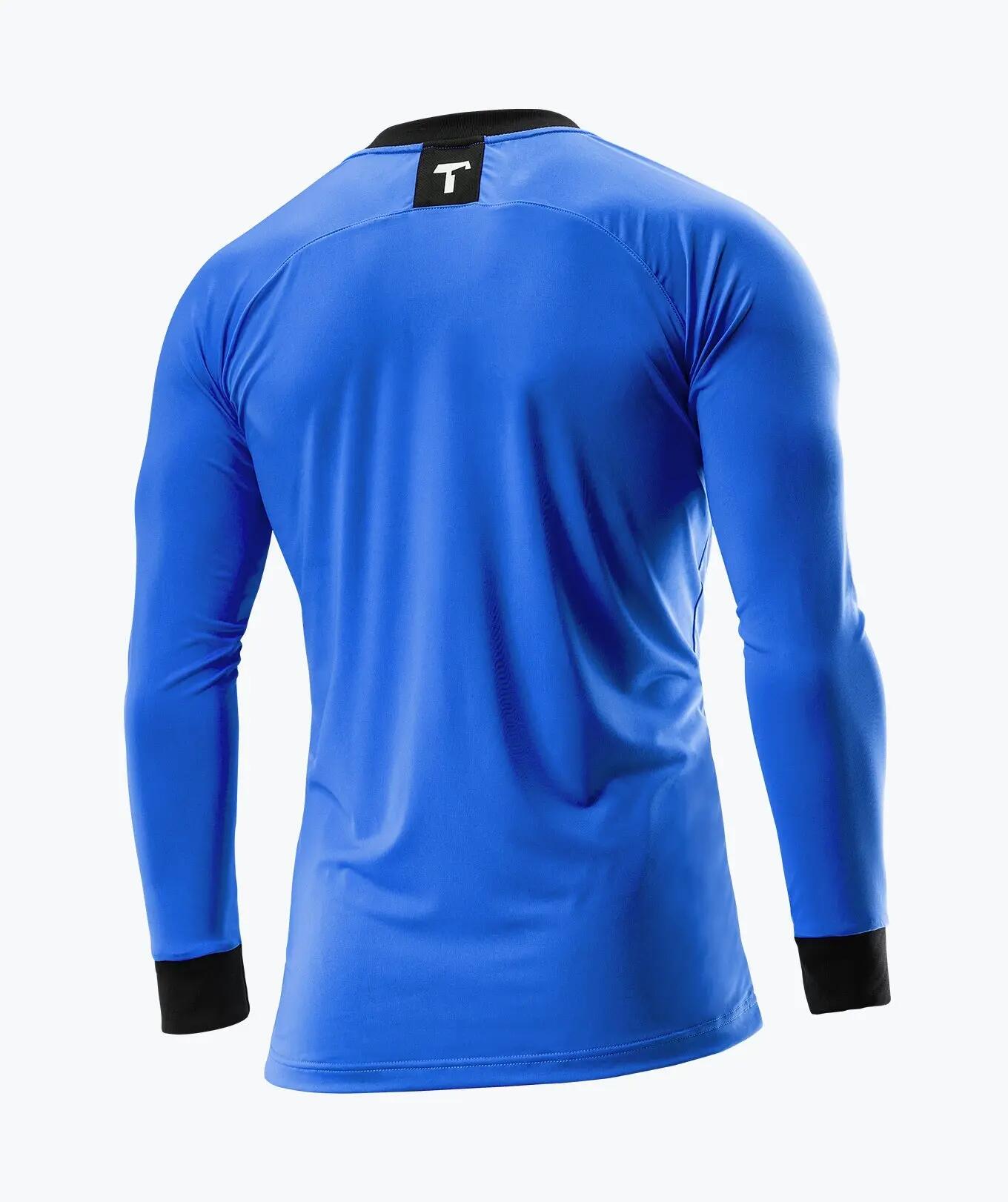 Maglia da portiere di calcio colore blu 2/5