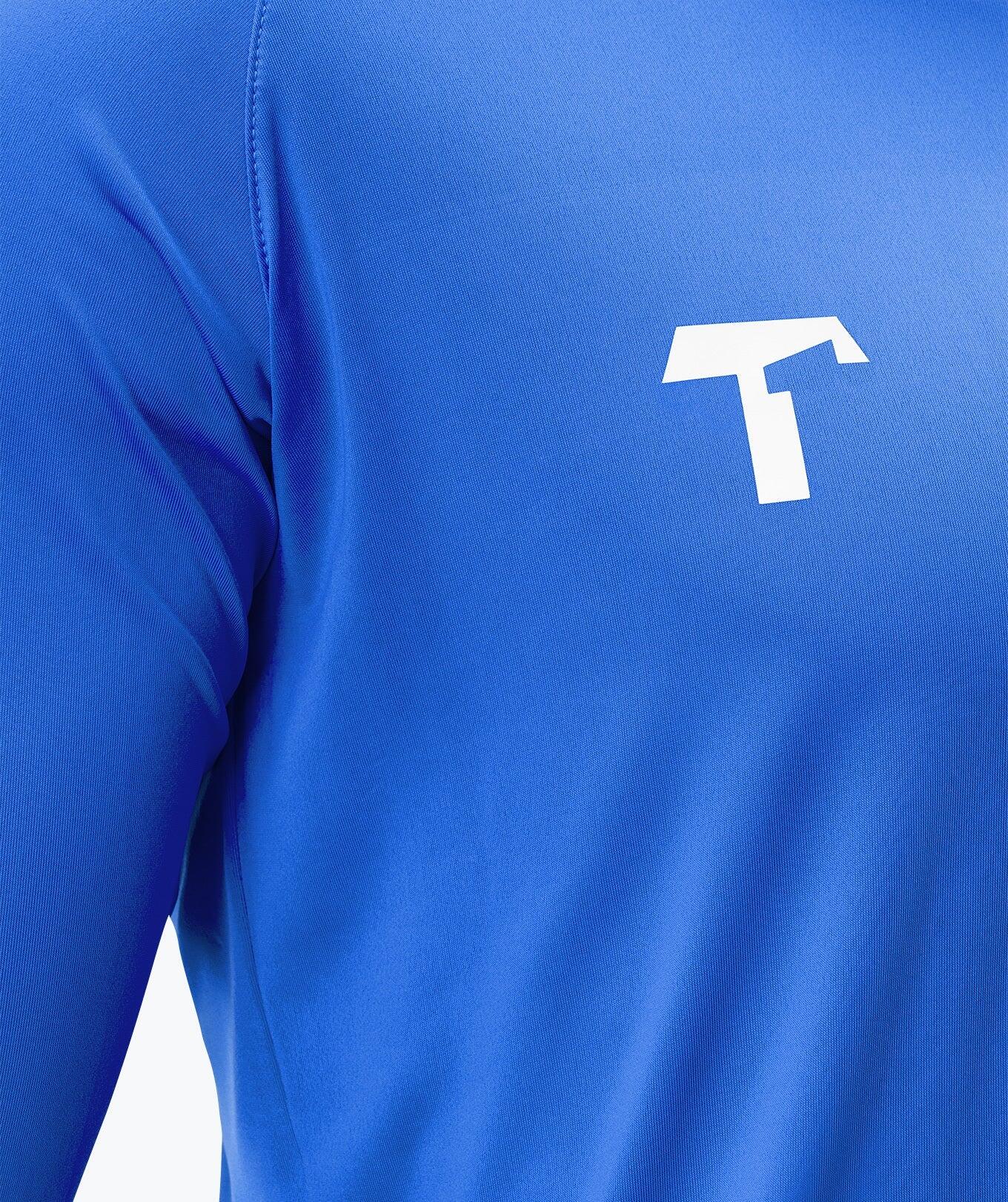 Maillot Gardien de But de Football coloris bleu 4/5