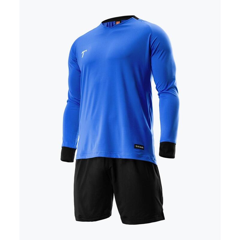 Keepershirt voetbal blauw