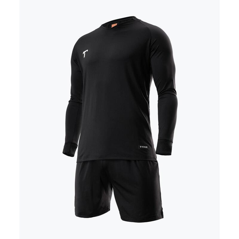 Keepershirt voetbal zwart