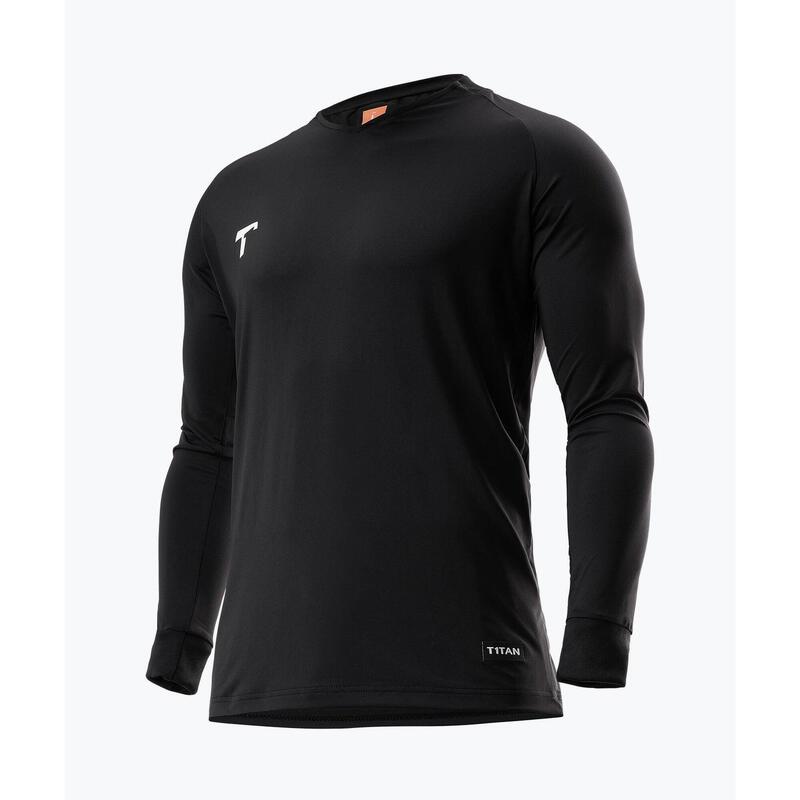 Keepershirt voetbal zwart