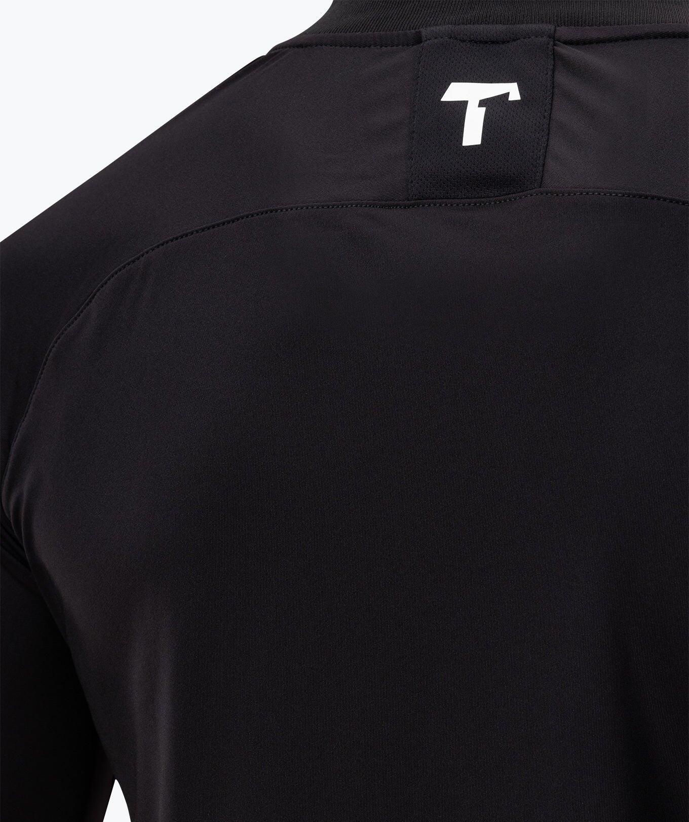 Keepershirt voetbal zwart 3/5