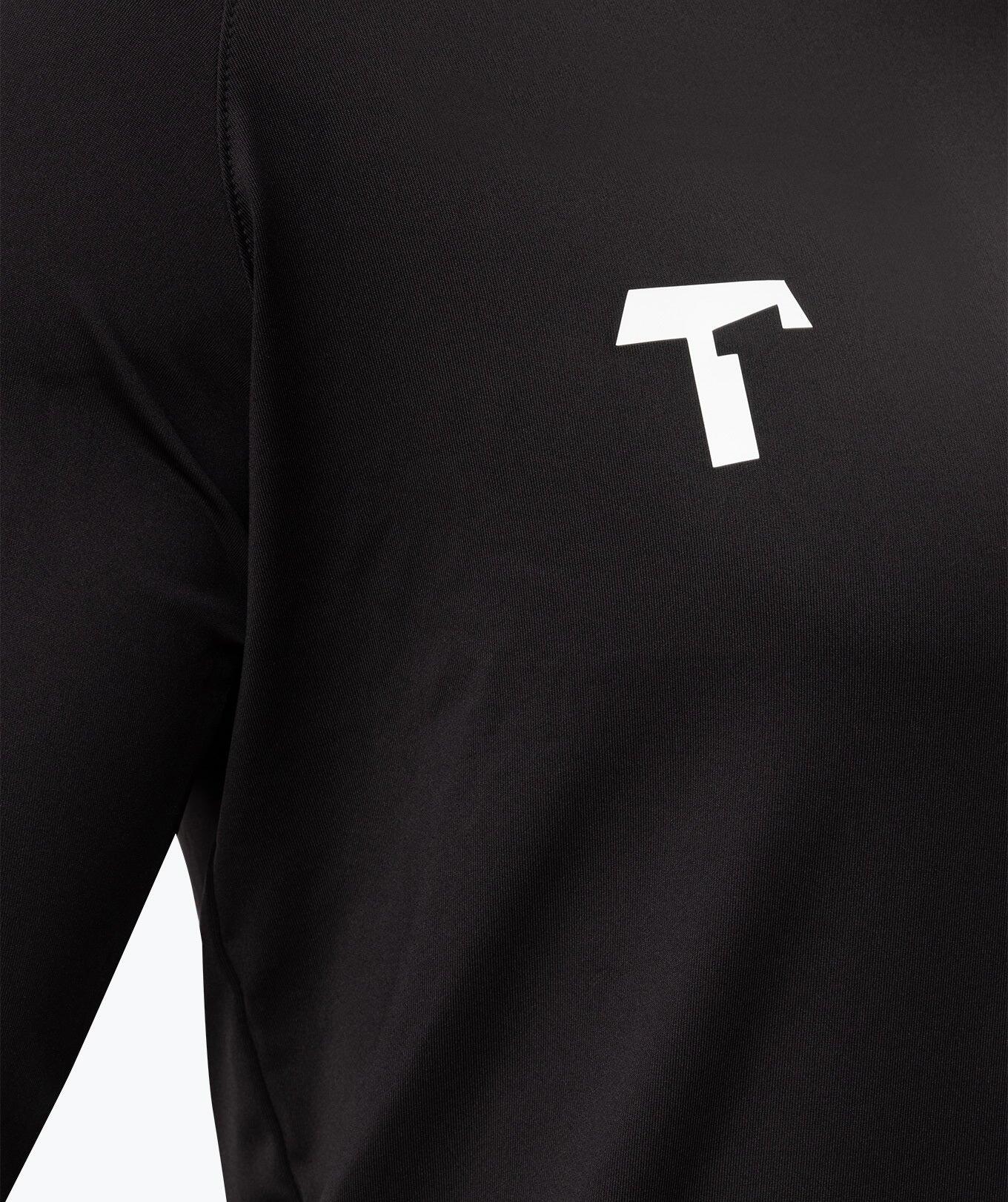 Keepershirt voetbal zwart 4/5