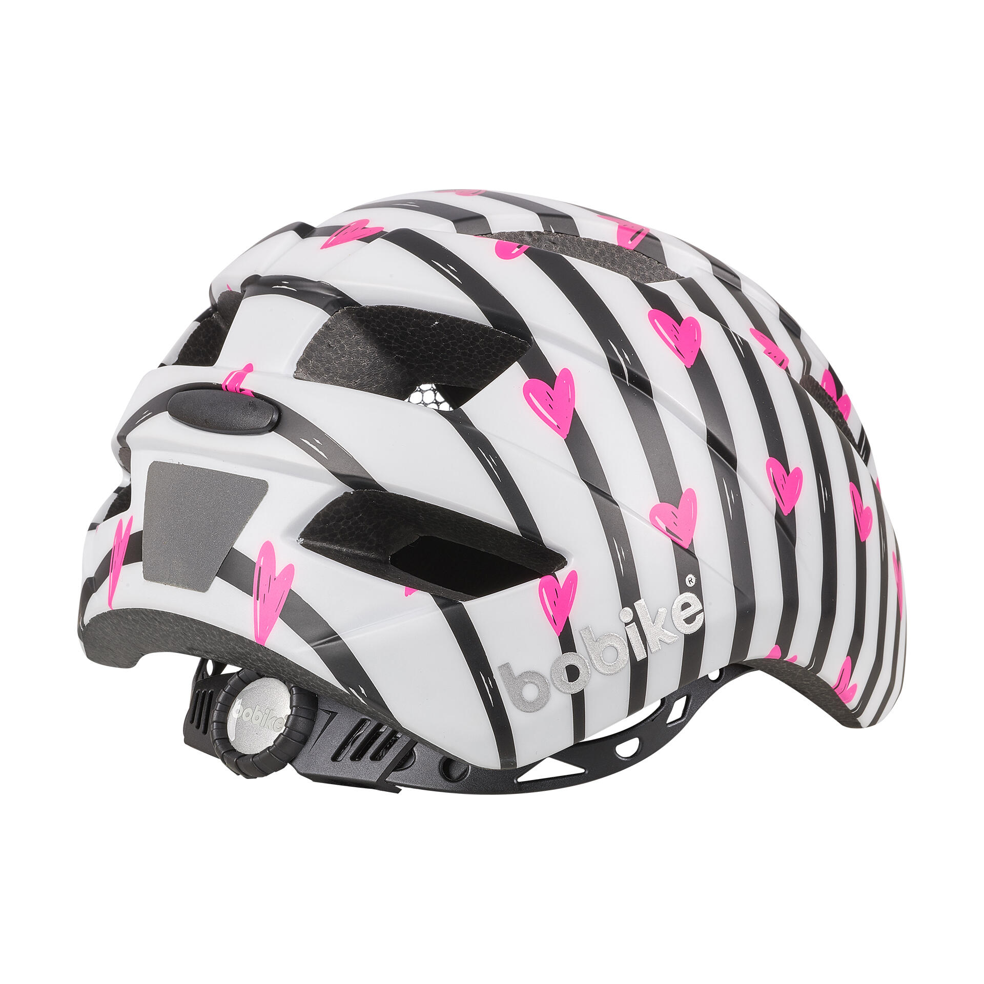 Casco Junior Plus In-Mold  Pinky Zebra 2/5