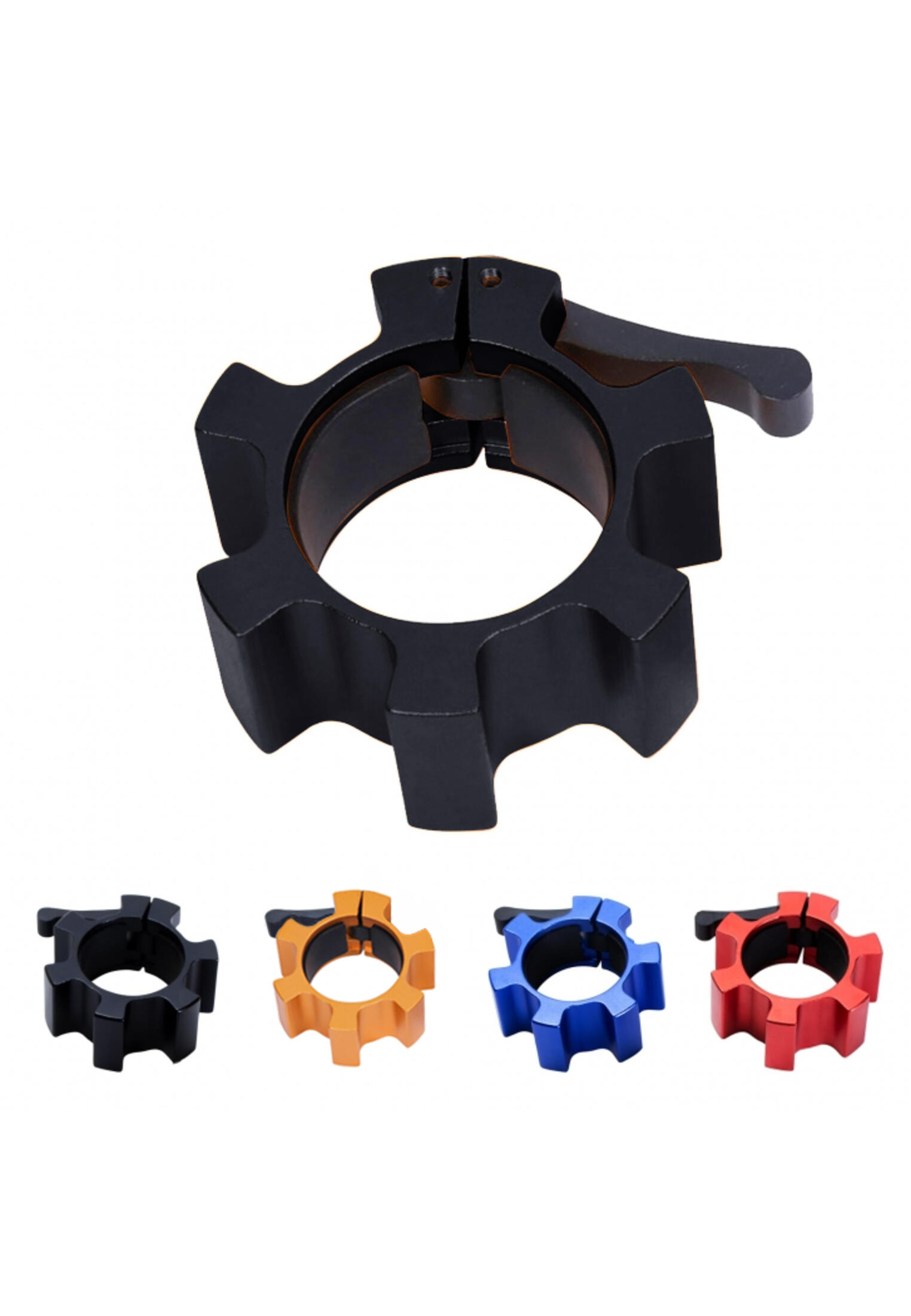 Elemente de fixare cu eliberare rapidă 50/51 mm set de 2 Negru