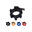 Elemente de fixare cu eliberare rapidă 50/51 mm set de 2 Negru