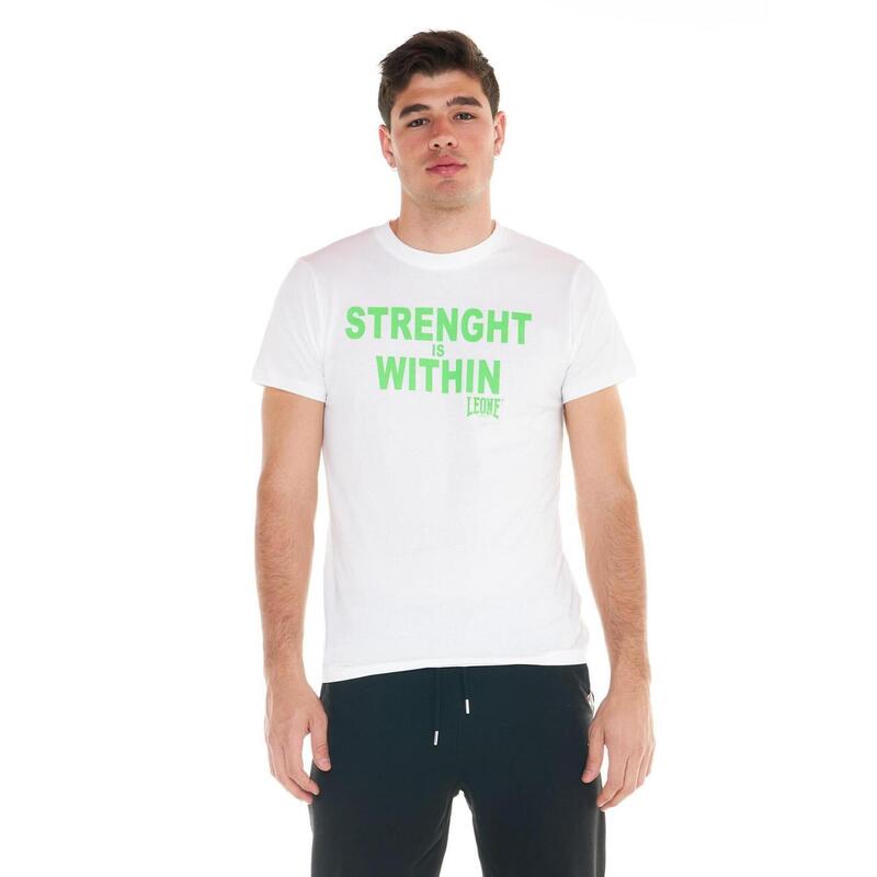 T-shirt da uomo Strenght is Within Sporty Fluo