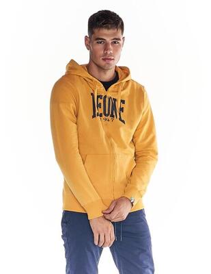 Felpa da uomo con cappuccio e zip Leone 1947 Apparel