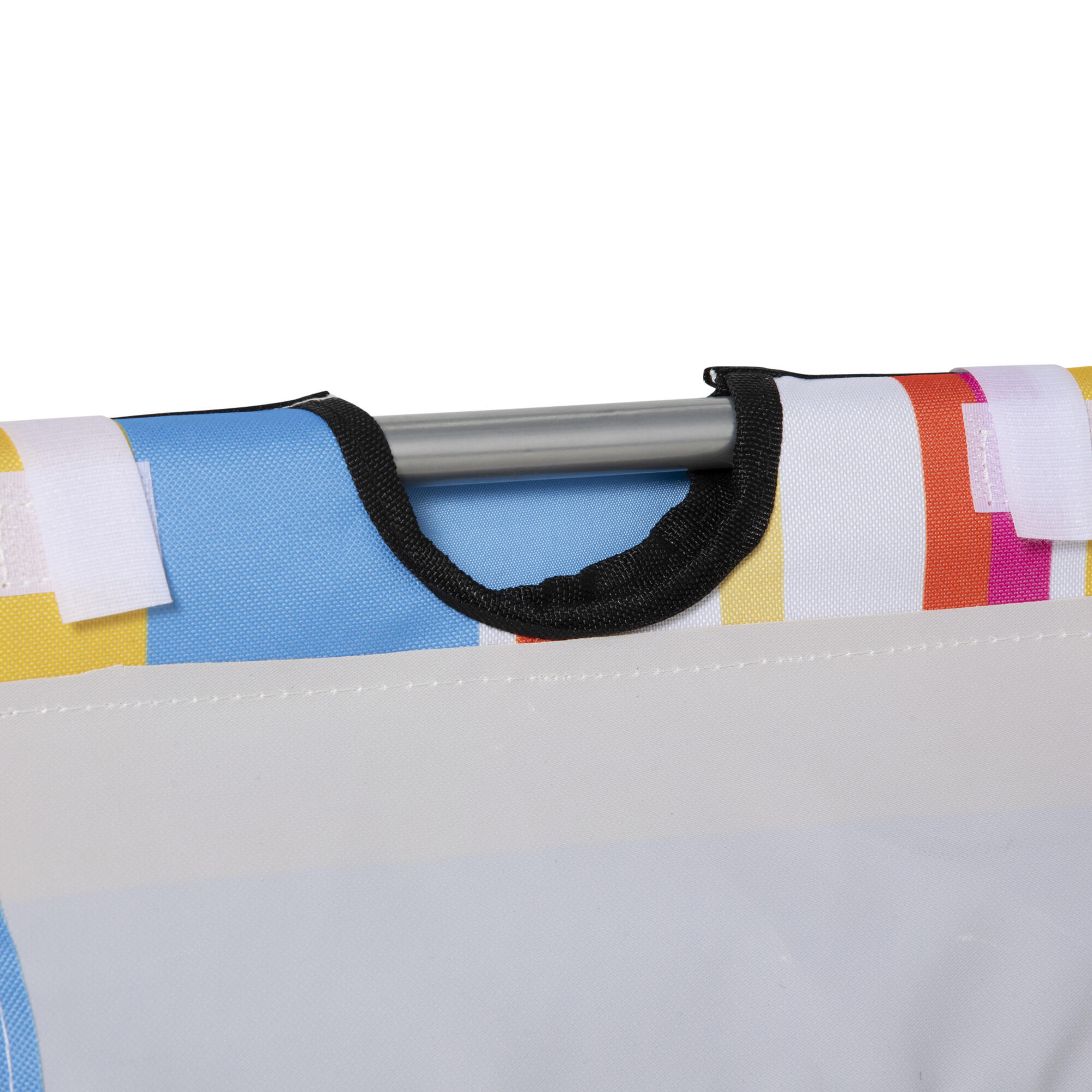 Set de 2 Esteras de Playa Outsunny 124x53x50 cm Multicolor 4/7