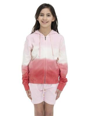 Sweatshirt met capuchon voor meisje color