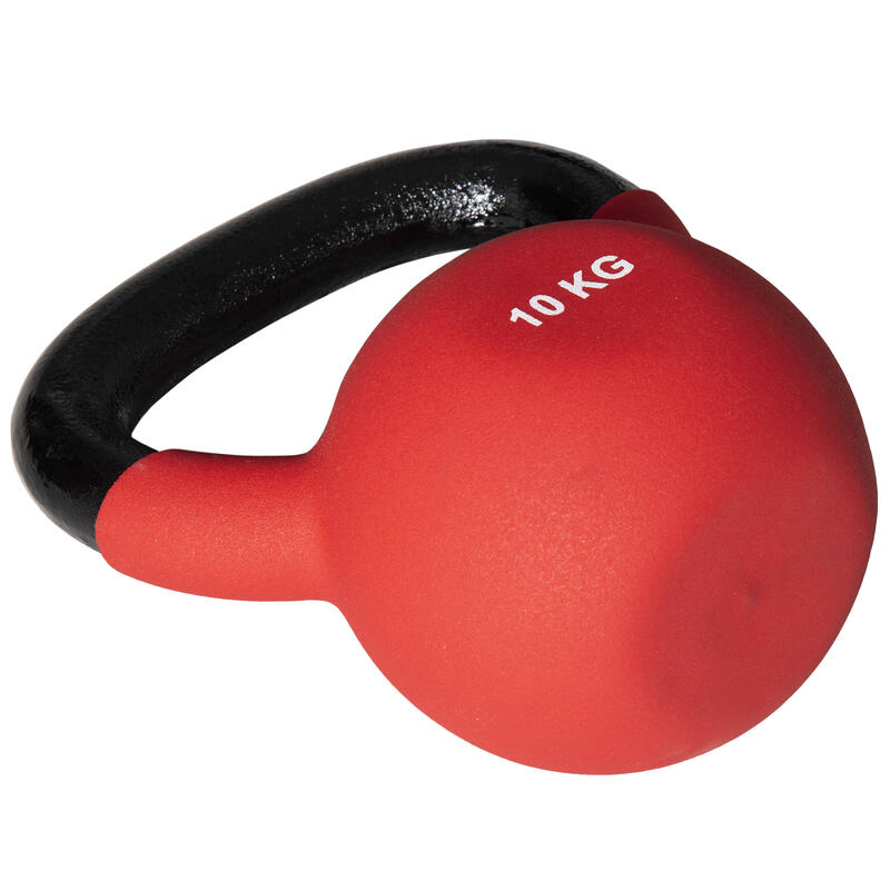 Kettlebell 19x12x22cm Vermelho HOMCOM